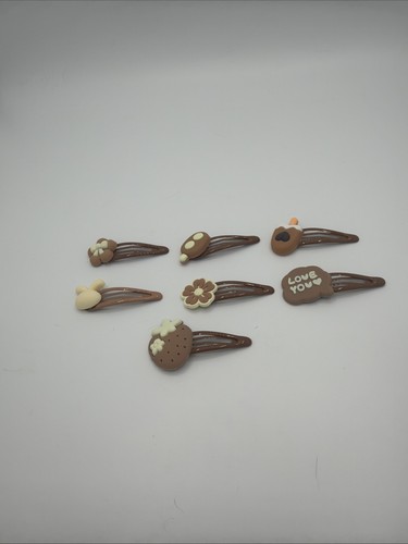 Lot barrettes cheveux - barrettes, kawaii