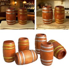 6x Mini Tonneaux De Bière En