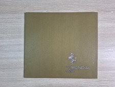 FERRARI MONDIAL 3.2 plaquette commerciale brochure prospectus fascicule 1985