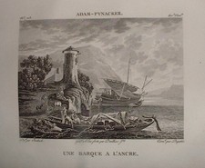 QSD 713 EAU-FORTE XIXe UNE