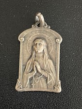 ANCIENNE MEDAILLE RELIGIEUSE JE SUIS L'IMMACULEE CONCEPTION SIGNEE E.DROPSY