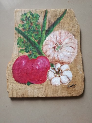 Superbe petite peinture - , sur