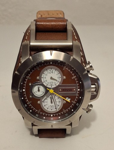 Montre fossil genuine - montre, leather