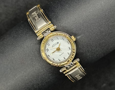 Montre vintage bicolore -