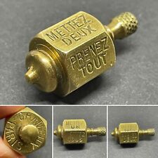 Ancien Toton Toupie De Bar Ancienne Bistrot Jeu De Comptoir " Paris Gratieux "