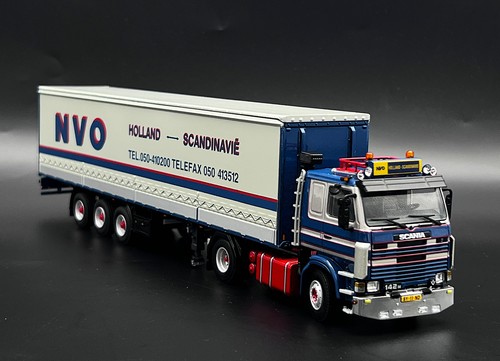 Remorque rideau scania 142 - remorque, à