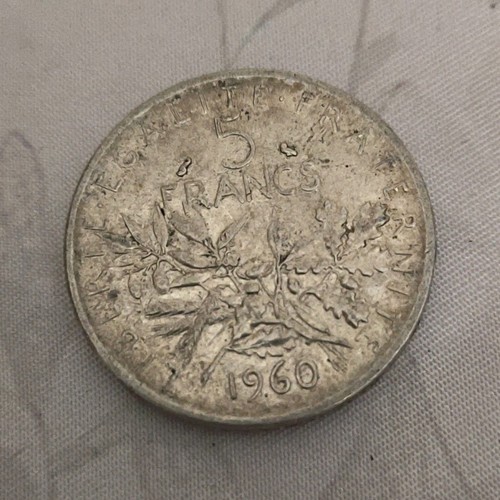 France francs semeuse 1960 - 5,