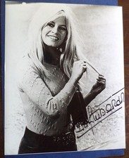 Photo BRIGITTE BARDOT vrai autographe dédicace (20,5 x 25 cm) Signed A cœur joie