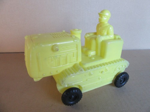 Engin bulldozer jaune jouet - tp,