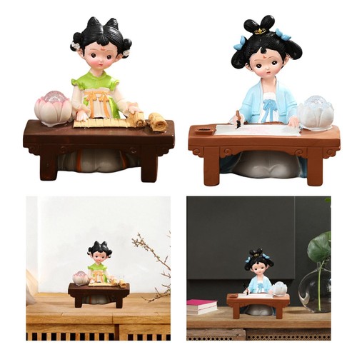Figurine résine fille - figurine, en