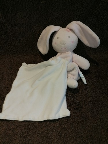 Doudou mouchoir lapin rose - doudou,
