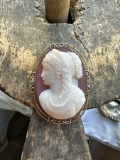 Broche Pendentif Cameo Romain