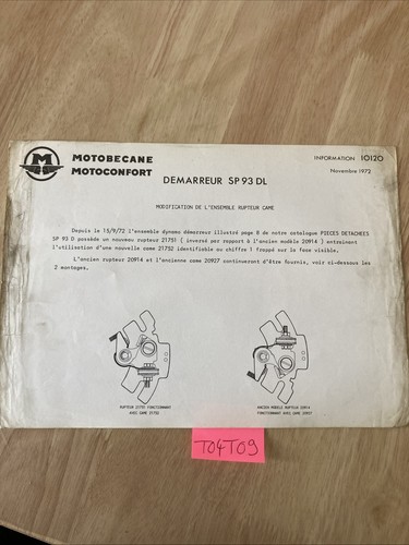 Note technique 1972 - note,