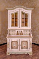 Voglauer Vitrine Alt Blanc Anno 1700 Secrétaire Armoire De Ferme En Bois Massif