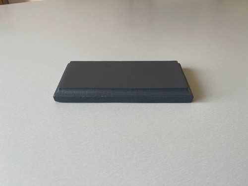 Socle bois peint - bois, gris