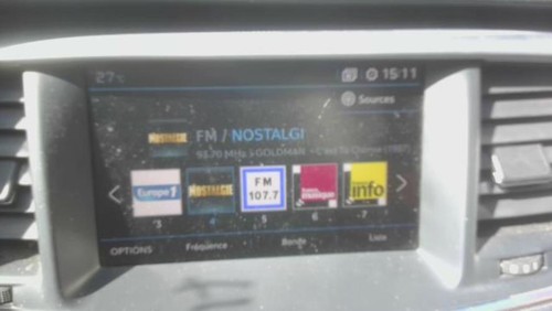 Ecran gps peugeot 508 - peugeot, 1