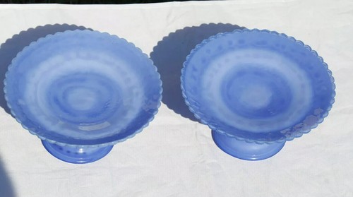 Opaline bleue présentoirs - bleue,