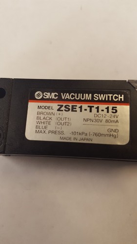 Vacuum pressure switch smc - vacuum,