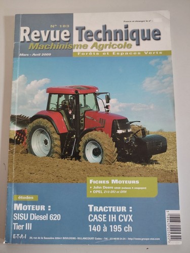 Revue technique tracteur - revue,