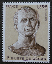 Timbre - FRANCE - Tableau Buste de CESAR - Neuf ** - YT4836 - 2014