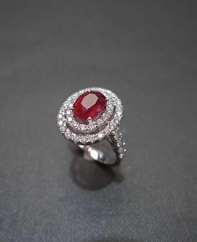 Somptueuse bague or - ☆, blanc