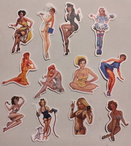 Lot autocollants - 12,