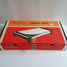 Chauffe Plats Moulinex Accumulation Electric France  1977 type CEP1A 220v / 115v