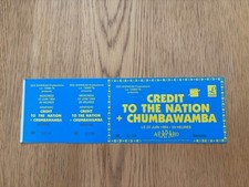 billet de concert. CREDIT TO