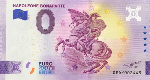 Billet euro souvenir napoléon - billet,