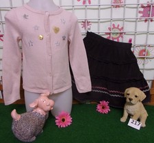 lot 10 vêtements enfant 3 ans fille,sweat,robe,jupe,gilet,collant,s-pull .......