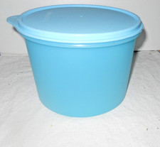 Tupperware : boite ronde 2.4 l bleue