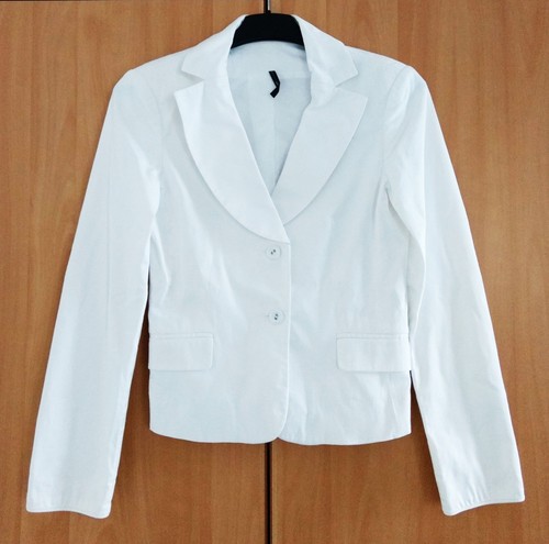Veste blanche naf - blanche., coton