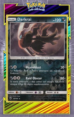 Darkrai reverse sl03 ombres - reverse, sl03:ombres