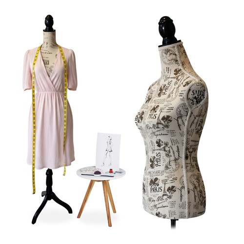 Mannequin couture buste - couture,,