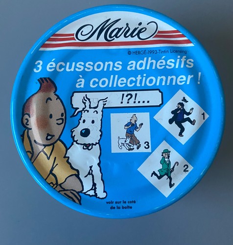 Tintin emballage publicitaire - tintin,
