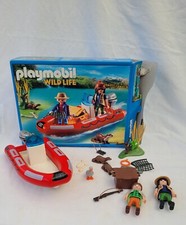 Playmobil 5559 braconniers avec bateau
