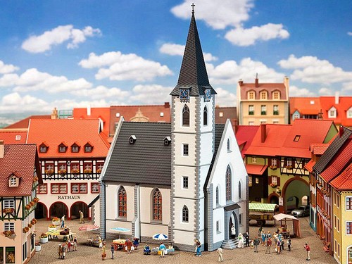 Faller eglise petite ville - faller,