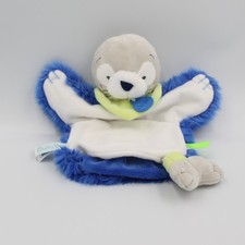 Doudou marionnette phoque