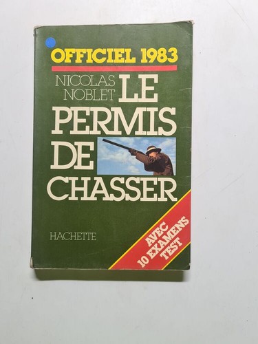 Permis chasser officiel - de,