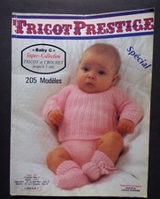 § album ancien TRICOT PRESTIGE bébé, layette, jusqu'à 5 ans - 205 modèles - 1983
