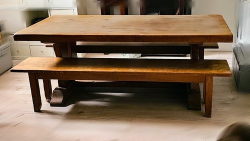 Table monastère chêne - monastère,