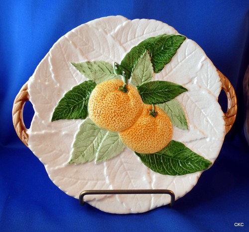 Plat vintage barbotine - vintage, en
