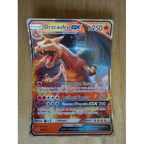 Carte pokemon dracaufeu - carte, gx