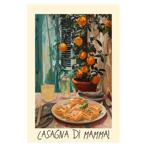Affiche vintage cuisine - vintage,