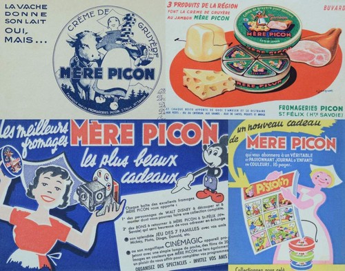 Lot buvards mère - x4, picon