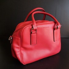 Sac à main NAFNAF femme rouge vintage art déco design XXe France N5085