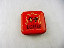 Ancienne boite en métal, Omop, carbones & rubans pour machine à écrire