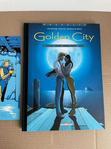 Malfin golden city - golden, goldy