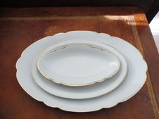 Servizio da portata in porcellana Bavaria Schumann 40x27 cm - 30x20 cm - 25x13,5