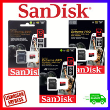 Sd carte sd sandisk 32 64 128